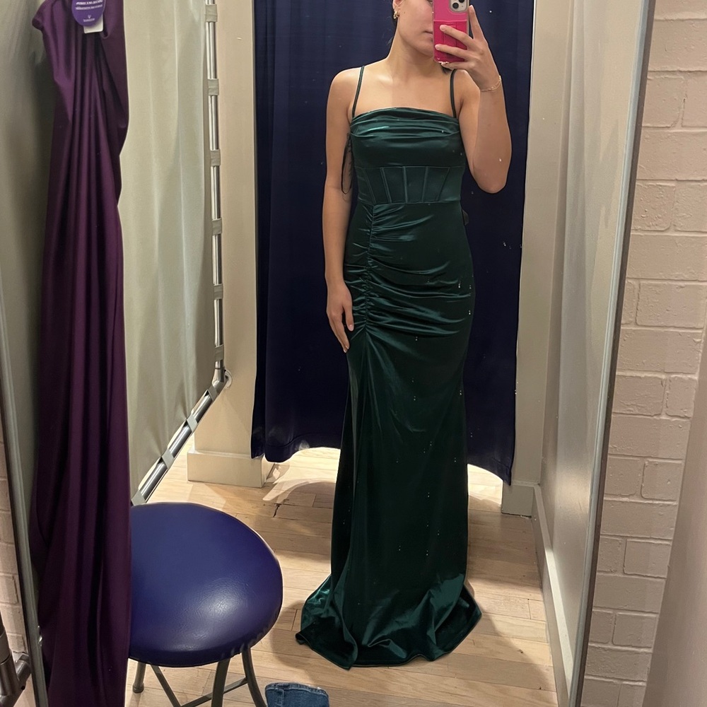 High Slit Corset Windsor Dress